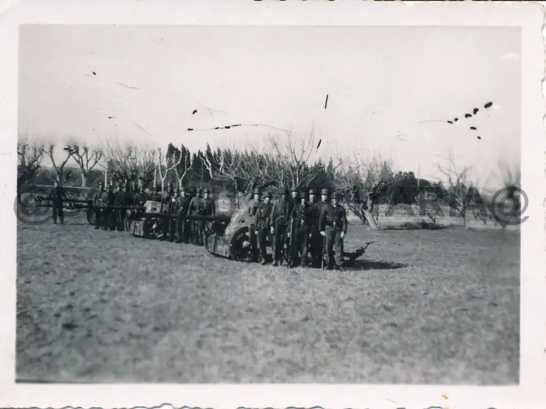 S879 Panzerjäger 2. Panzer-Division DR mit 5cm PaK Geschütz camo Frankreich 1943