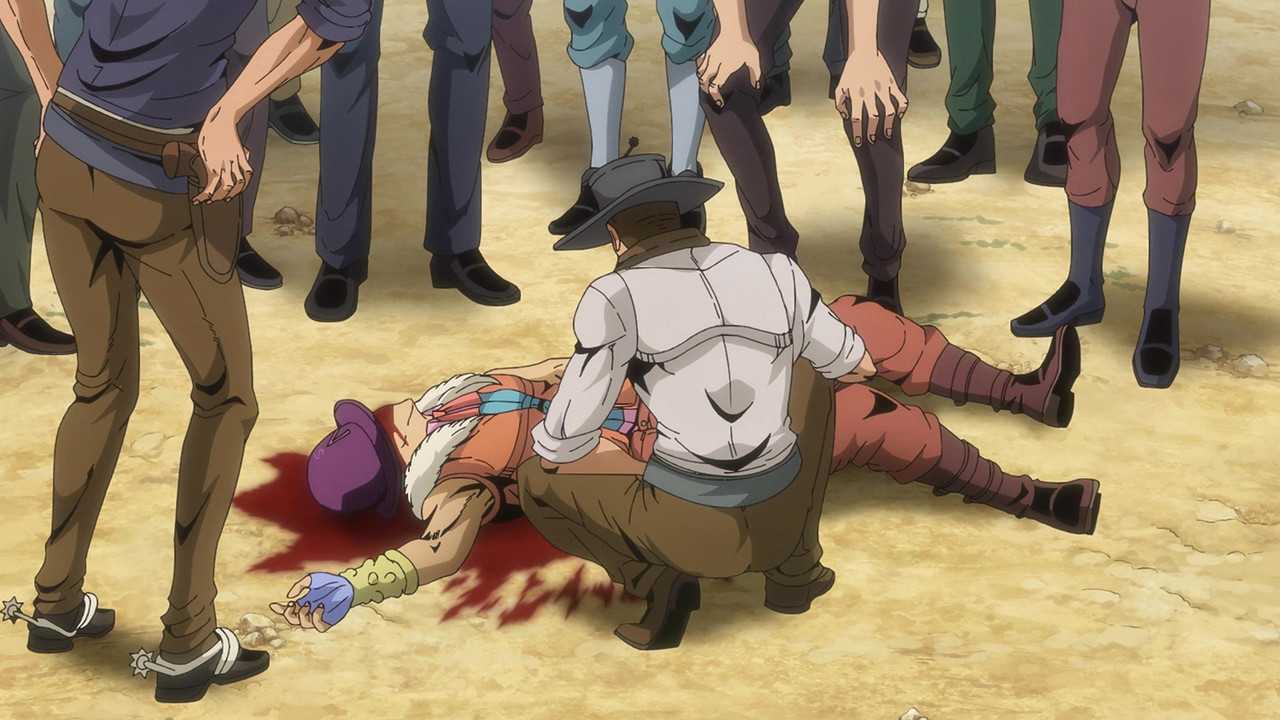 Jo Jos Bizarre Adventure 2012 S06E01 STEEL BALL RUN 1080p NF WEB DL DUAL AAC2 0 H 264 VARYG mkv 0000
