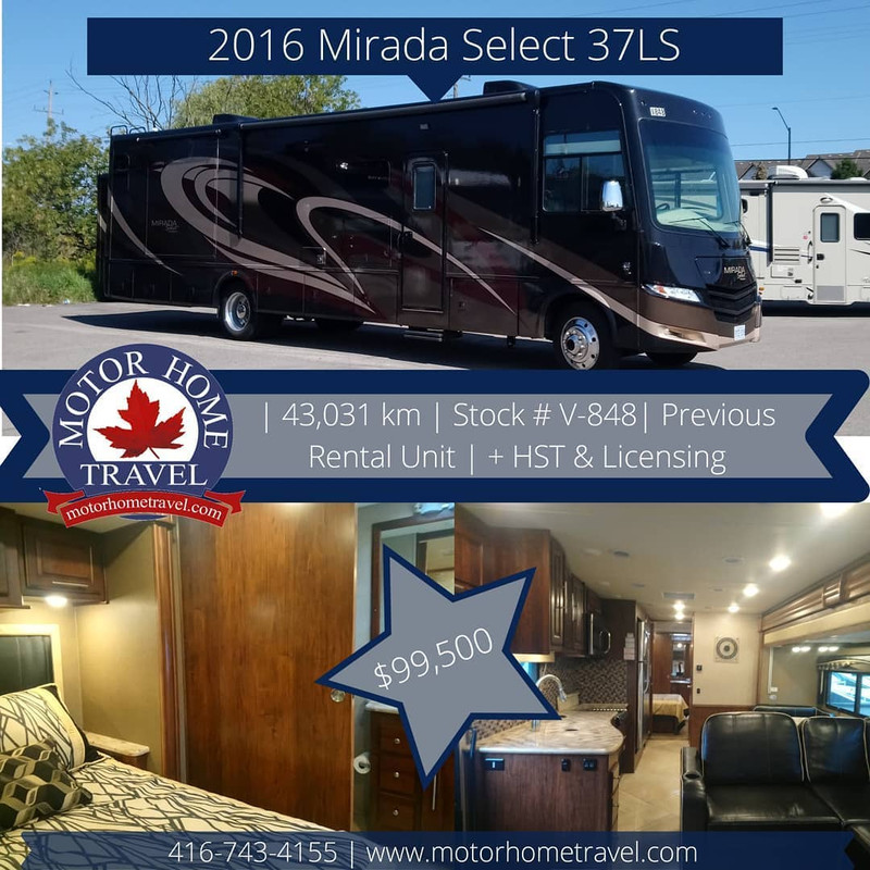 2016 Mirada Select 37 LS Own your RV in Affordable Rates — Postimages