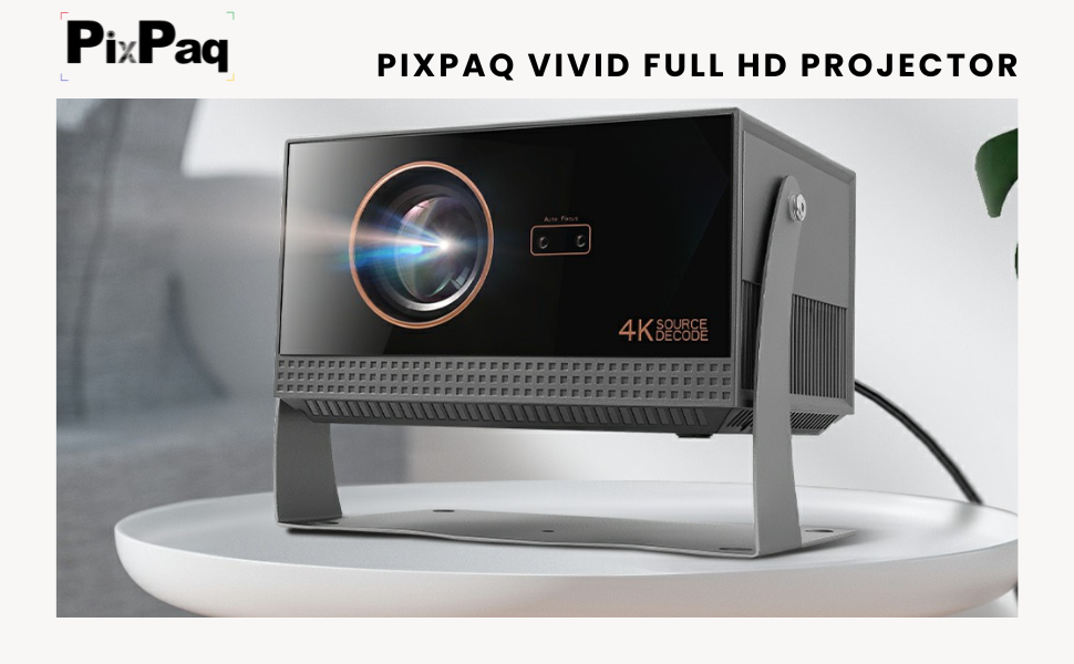 1 Pixpaq Vivid (JAPAN) Projector 1080p Full HD Portable 102000 Lumen Brightness