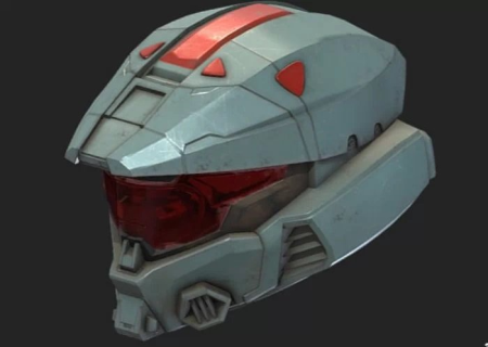 SPARTAN Mark VII Gen 3 Helmet PBR Realistic – 3D Print Model