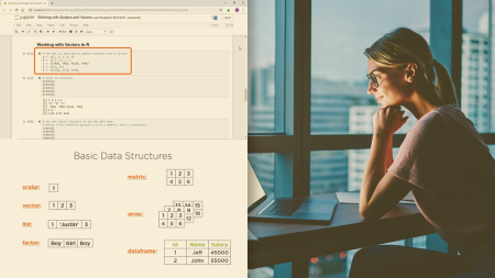 Programming R Vectors and Factors