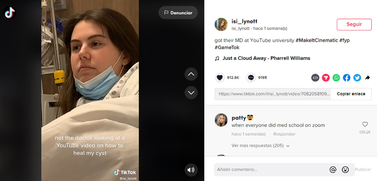 Médicos ven tutoriales en YouTube previo a una cirugía y TikTok los hace viral