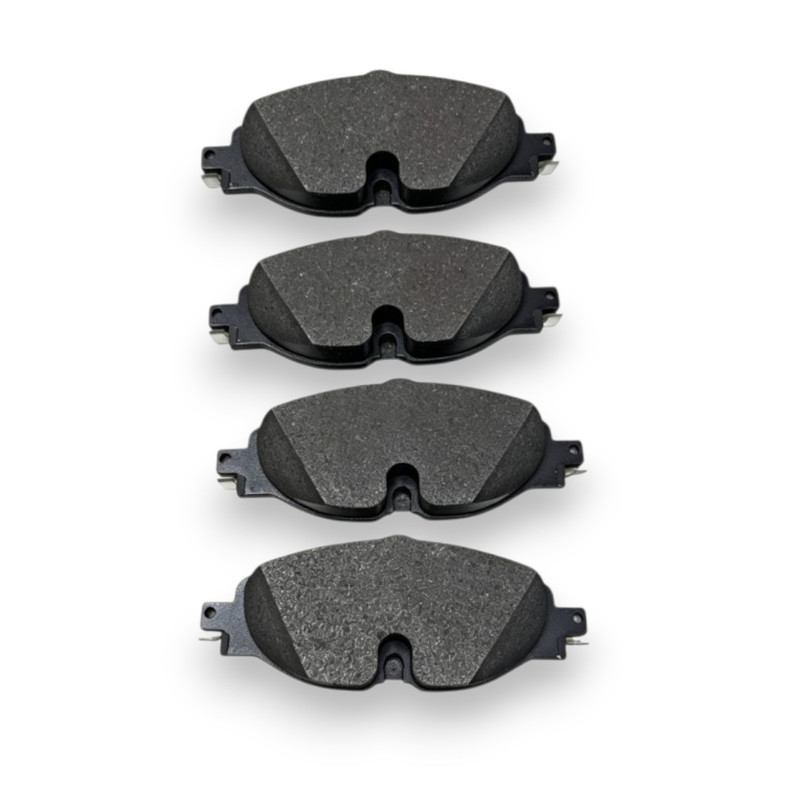 Audi Volkswagen Braking System Series Front Brake Pad Depan for Golf MK7 MK8 GTI Passat B8 Arteon Tiguan Audi A3 Q3 MQB (OE: 8V0698151S / 5Q0698151G / 8V0698151C / 5Q0698151B)