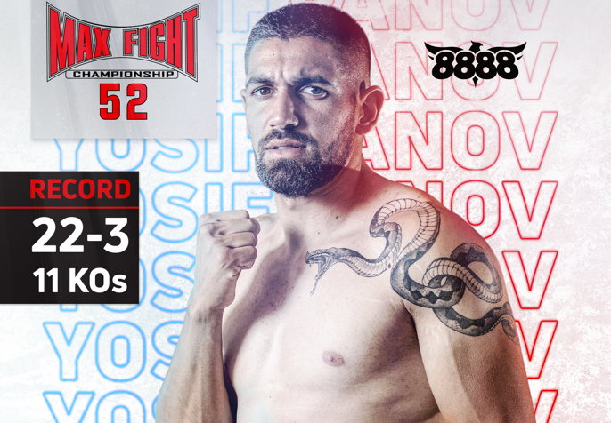 Йосиф Панов - Пепелянката с нов двубой в Max Fight 52 през декември