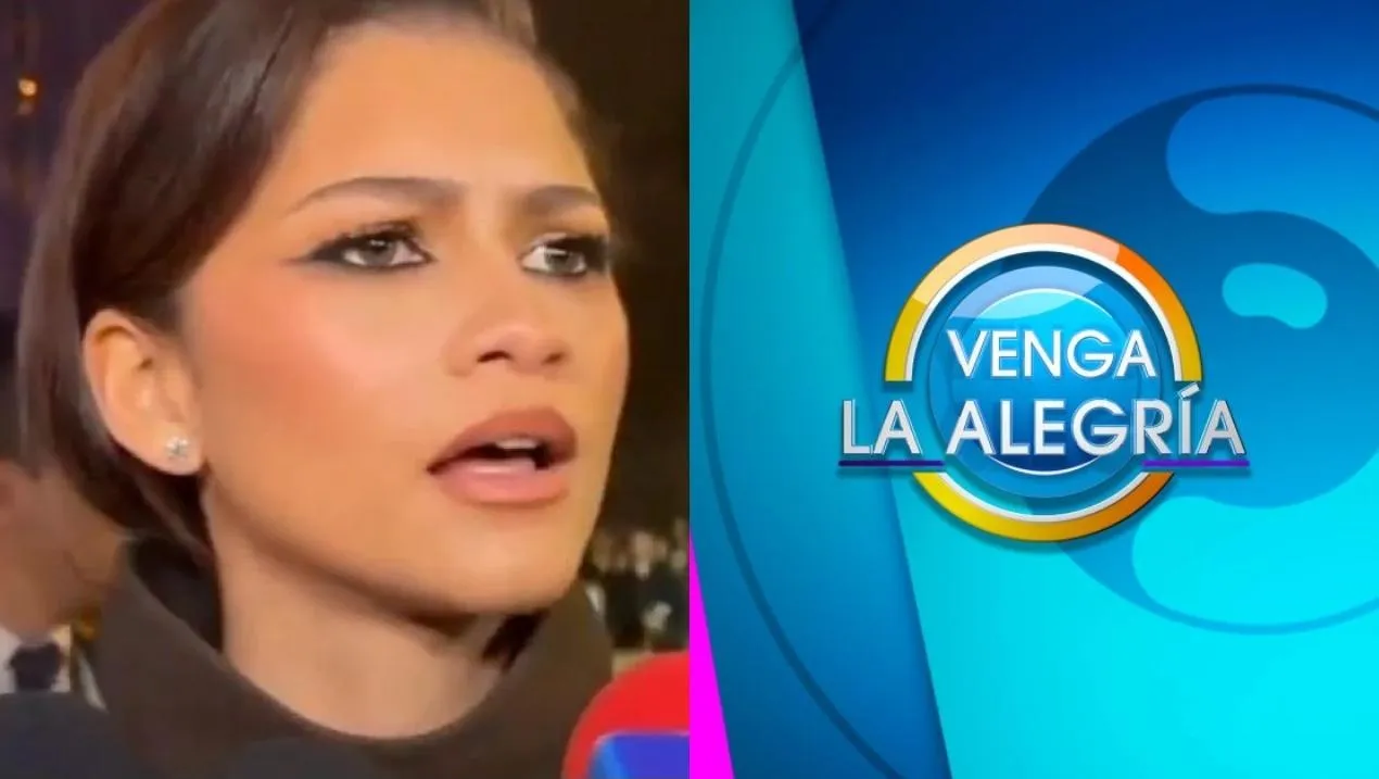 Periodista de VLA hace el ridículo con Zendaya por no saber hablar inglés
