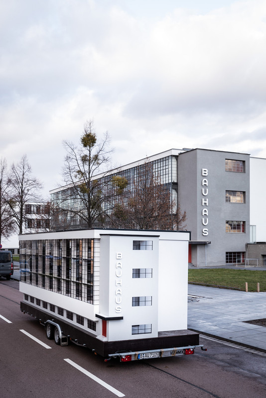 Bauhaus Bus Travels Around the World to Bring Different Approaches to Design Education | illustrarch