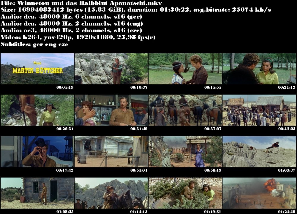 Re: Vinnetou a míšenka Apanači / Half-Breed (1966)