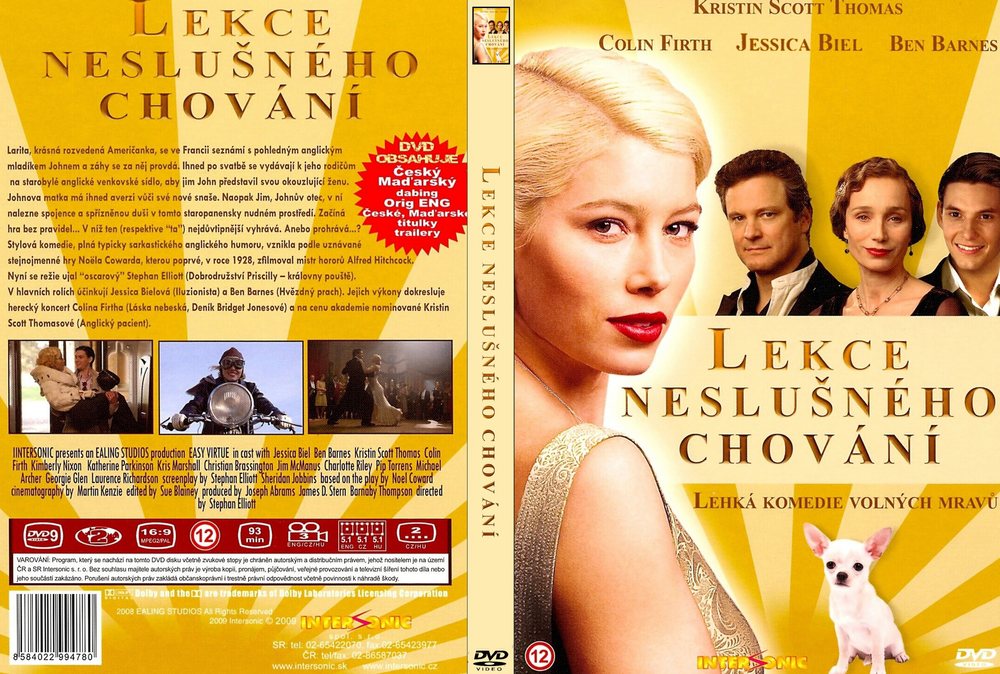 Lekce neslušného chování / Easy Virtue (2008)