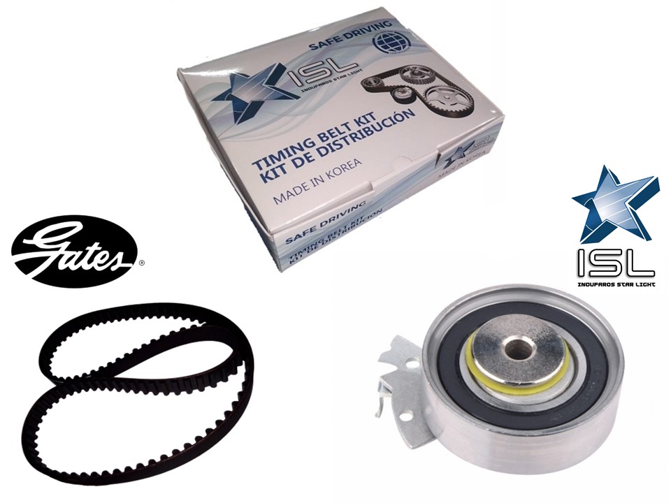KIT35A kit distribucion ch aveo family /cobalt /onix /corsa (96352407a+90499401ng) tensor isl correa gates - marca: isl.