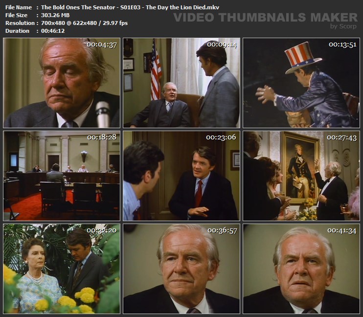 The Bold Ones The Senator - S01E03 - The Day the Lion Died.mkv