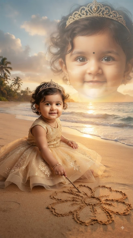 Golden Dreams by the Sea