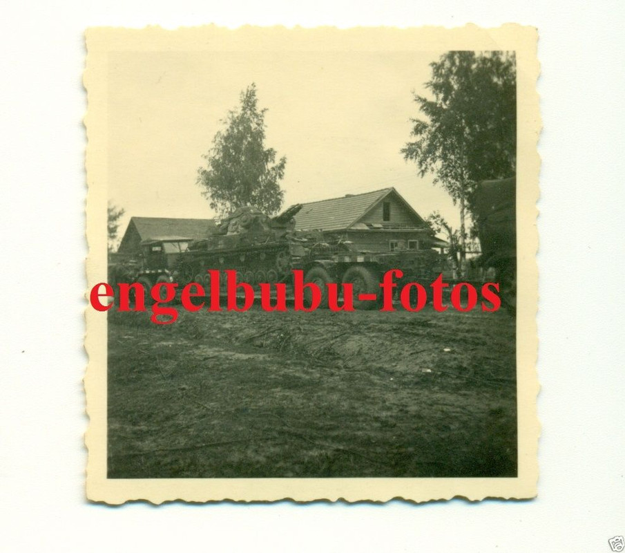 PANZER - Panzer IV (Selt.Ausführung) auf TIEFLAD