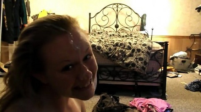 Amateur Babe's Facial Ending Cumshot 761 25