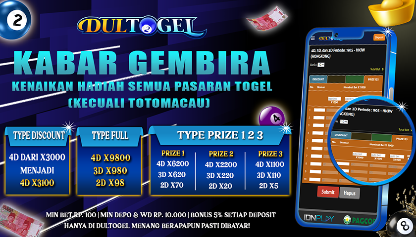 DULTOGEL | Bandar Togel Online Terbaik Terpercaya