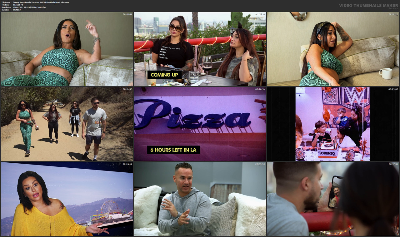 Jersey Shore Family Vacation S05E04 Meatballs Don't Hike.mkv