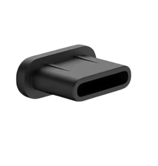 Silikon USB-C Staubschutz Schwarz 1
