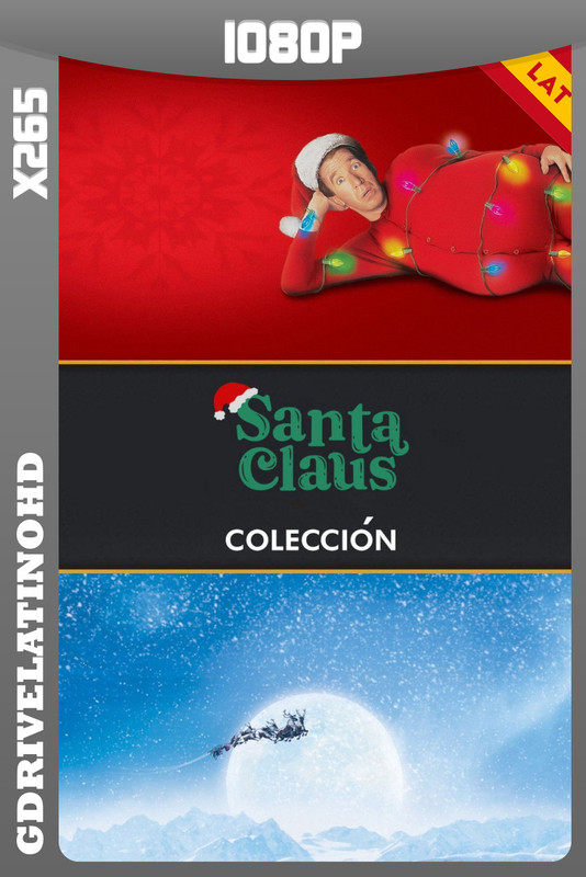Santa Cláusula – Colección (1994-2006) BDRip x265 1080p Latino-Inglés