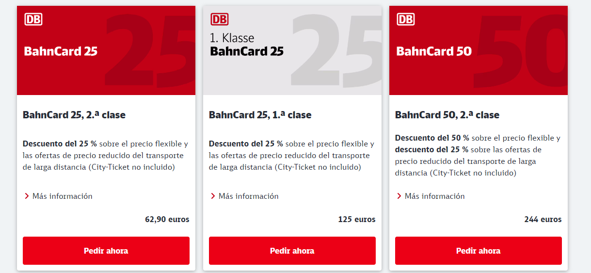Trenes en Alemania: Bahn, Lander Ticket, tarifas - Foro Alemania, Austria, Suiza