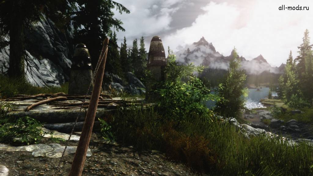 Skyrim-улучшенная-графика