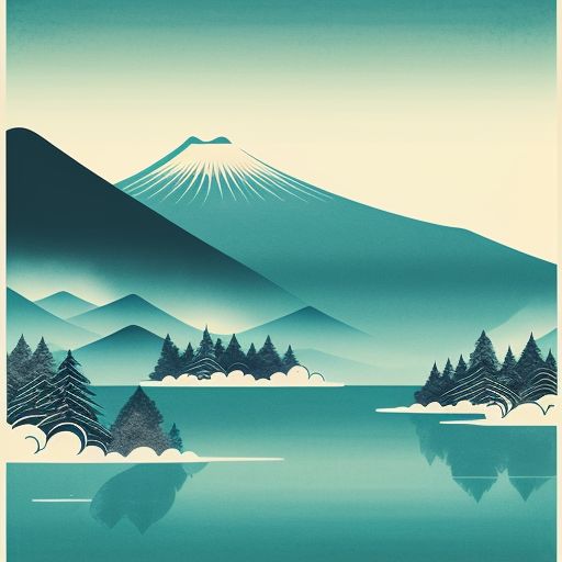 Painting-of-a-lake-with-trees-24