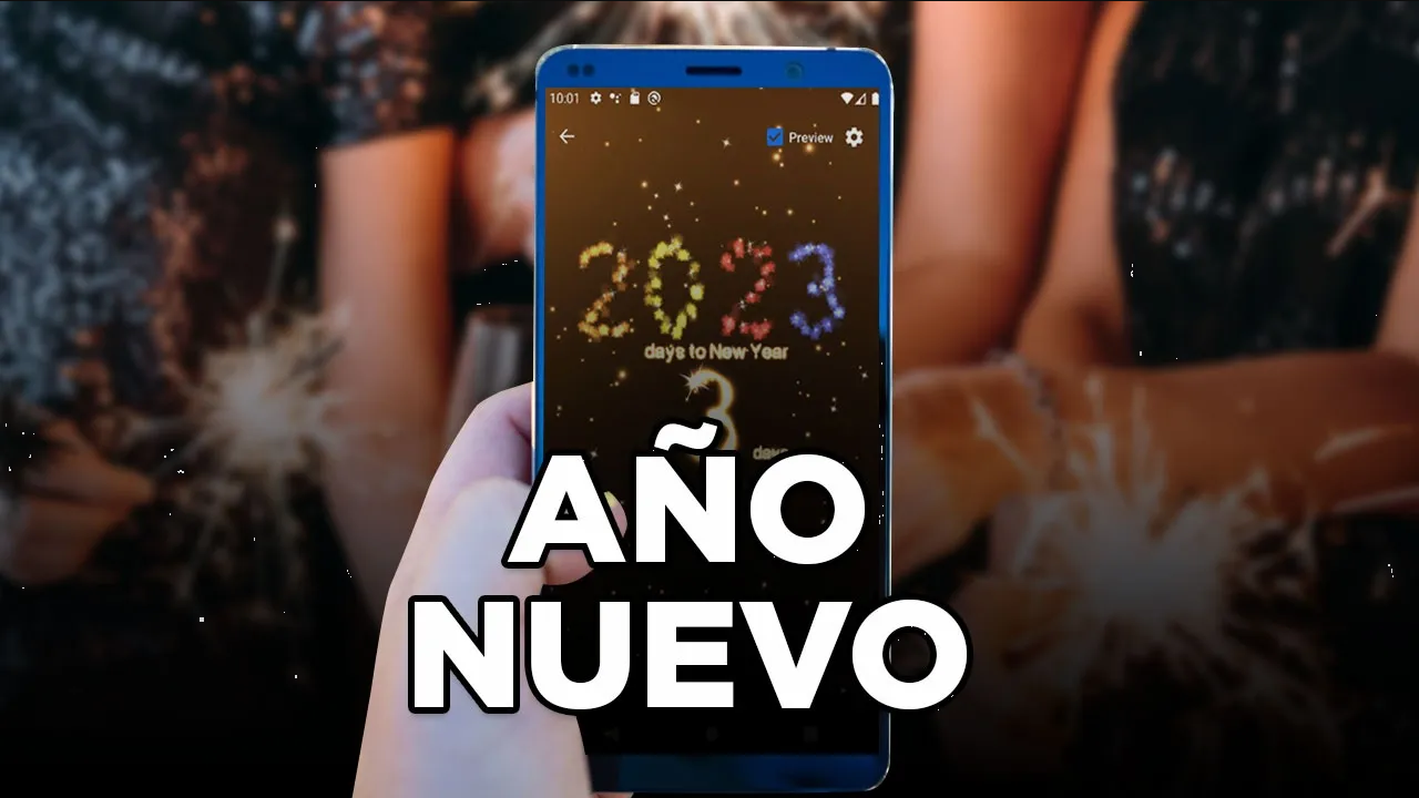 ¿Cómo poner conteo regresivo a tu teléfono Android para recibir el Año Nuevo?