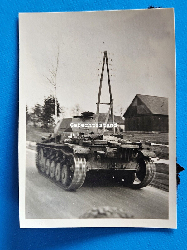 Foto, Wk2, Eindrücke aus Polen 1939, Fahrt n. Brest, Panzer