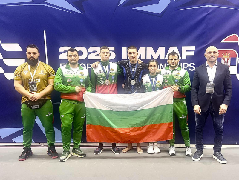 Нови три медала за България от Европейското по ММА