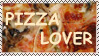 pizza lover stamp