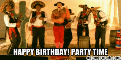 Happy Birthday Orwell!! Party