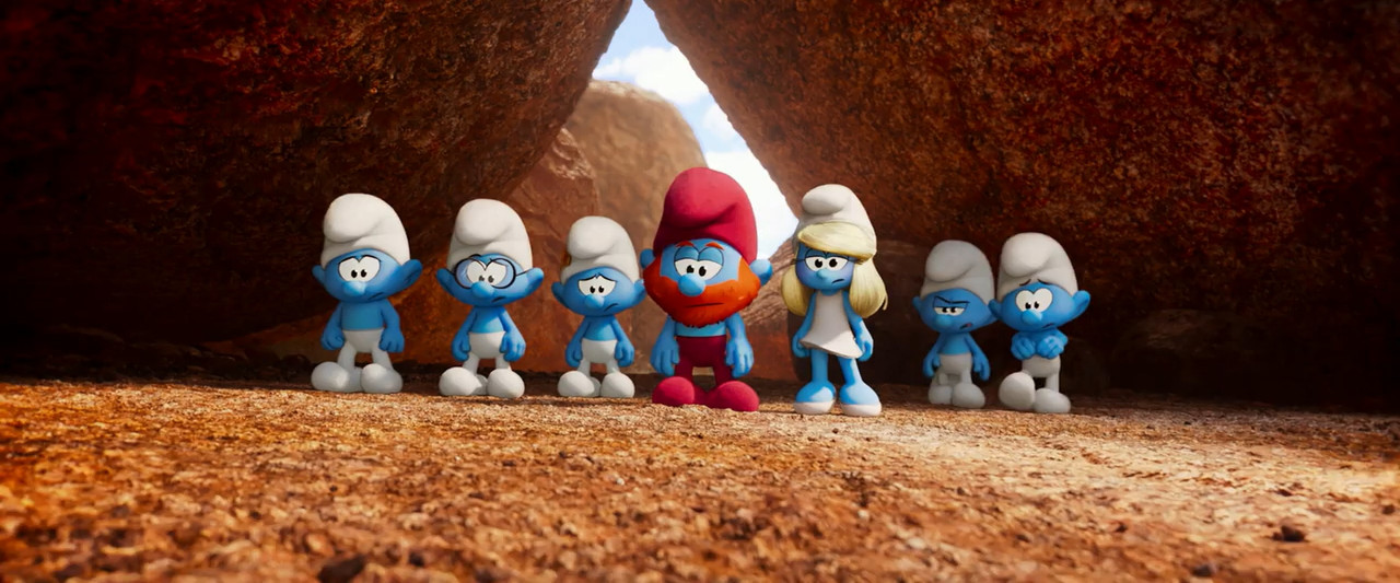 Smurfs 2025 WebRip [Hindi + English] 480p 720p ESub Screenshot