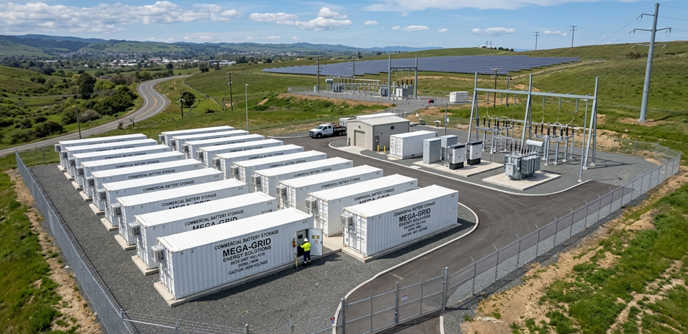 commercial battery storage sydney