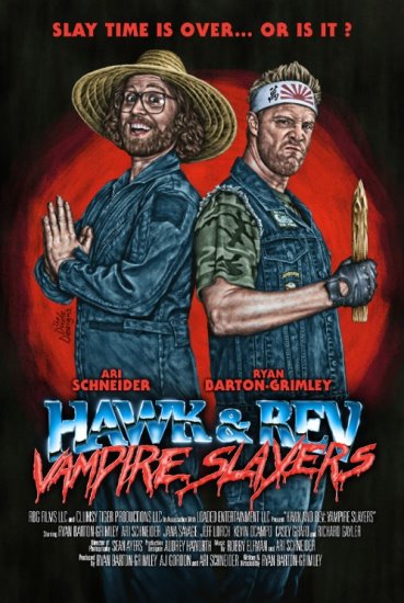 Hawk i Rev: Pogromcy wampirów / Hawk and Rev: Vampire Slayers (2020) PL.WEB-DL.XviD-GR4PE | Lektor PL