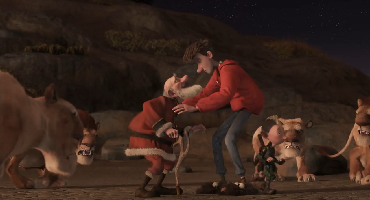 Arthur Christmas 2011 BluRay [Hindi + Tamil + Telugu + English] 480p 720p ESub Screenshot