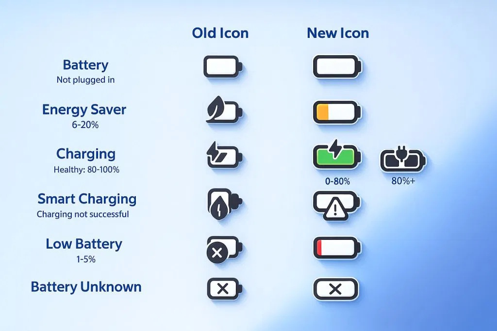 Windows 11 battery icon