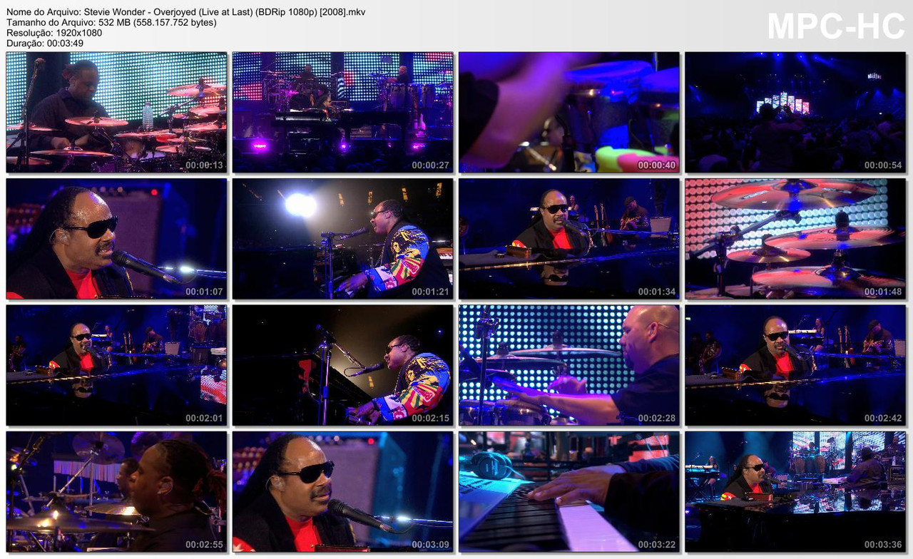 Stevie Wonder - Overjoyed (Live at Last) (BDRip 1080p) [2008]
