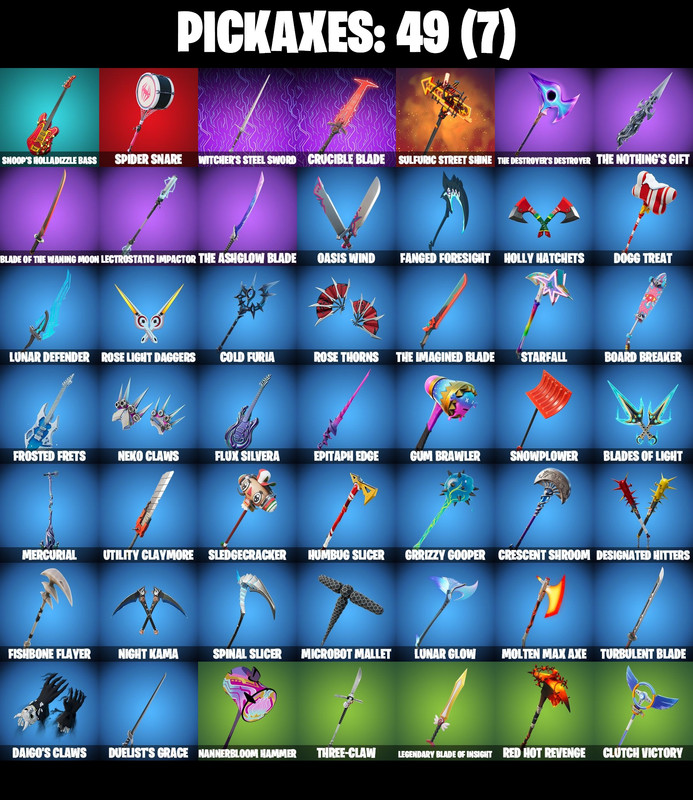 pickaxes comp