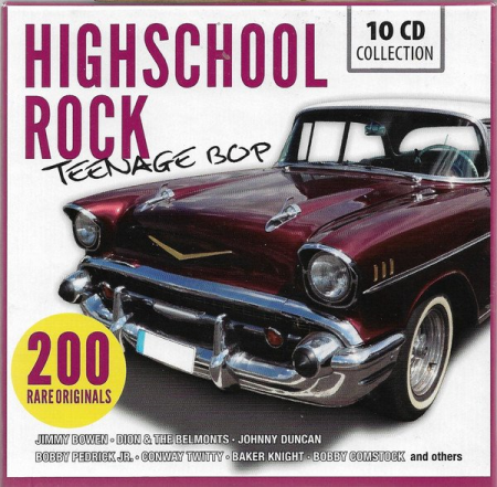 VA - Highschool Rock - Teenage Bop [10CD BoxSet] (2013) MP3