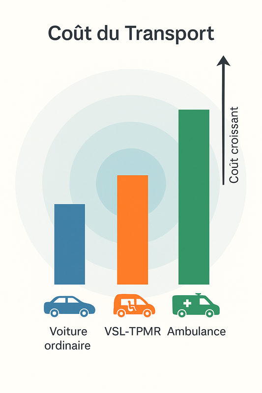 Graphique Influence de la Distance sur les Coûts