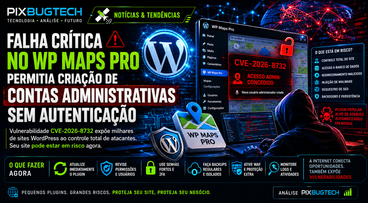 Uma falha em plugin do WordPress permitia criação de contas admin — e o caso expõe o verdadeiro problema da internet moderna