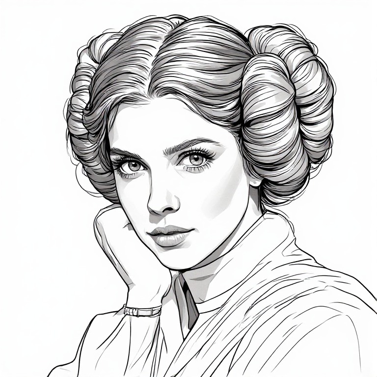 Princess-Leia-Line-drawing-nat-(20)