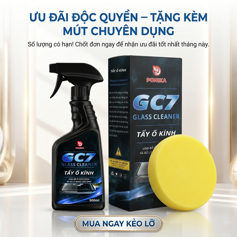 Quà tặng kèm mút chuyên dụng