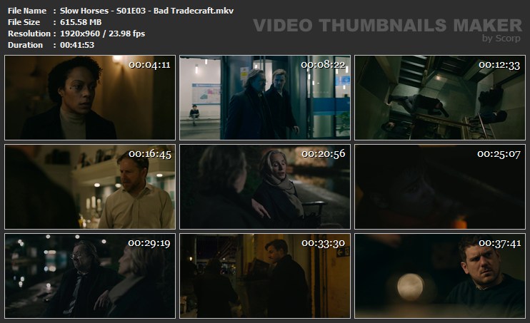 Slow Horses S01E03 Bad Tradecraft mkv