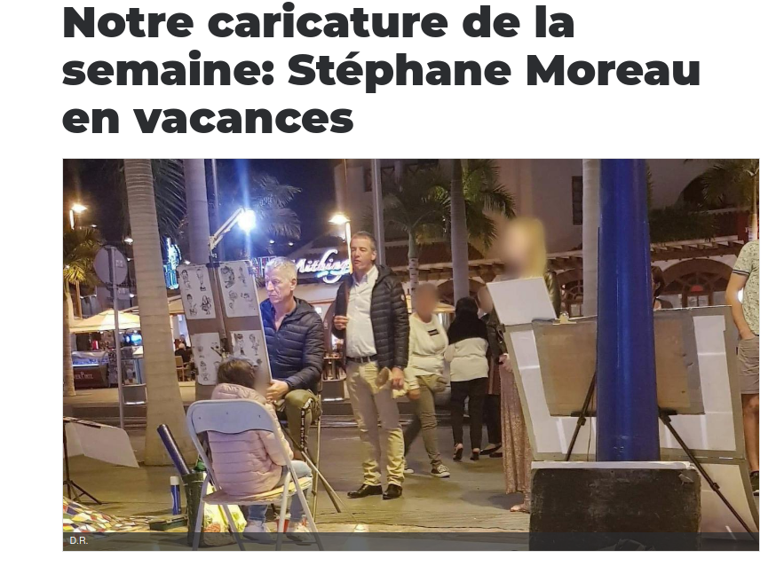 Screenshot_2021-01-15 Notre caricature de la semaine Stéphane Moreau en vacances