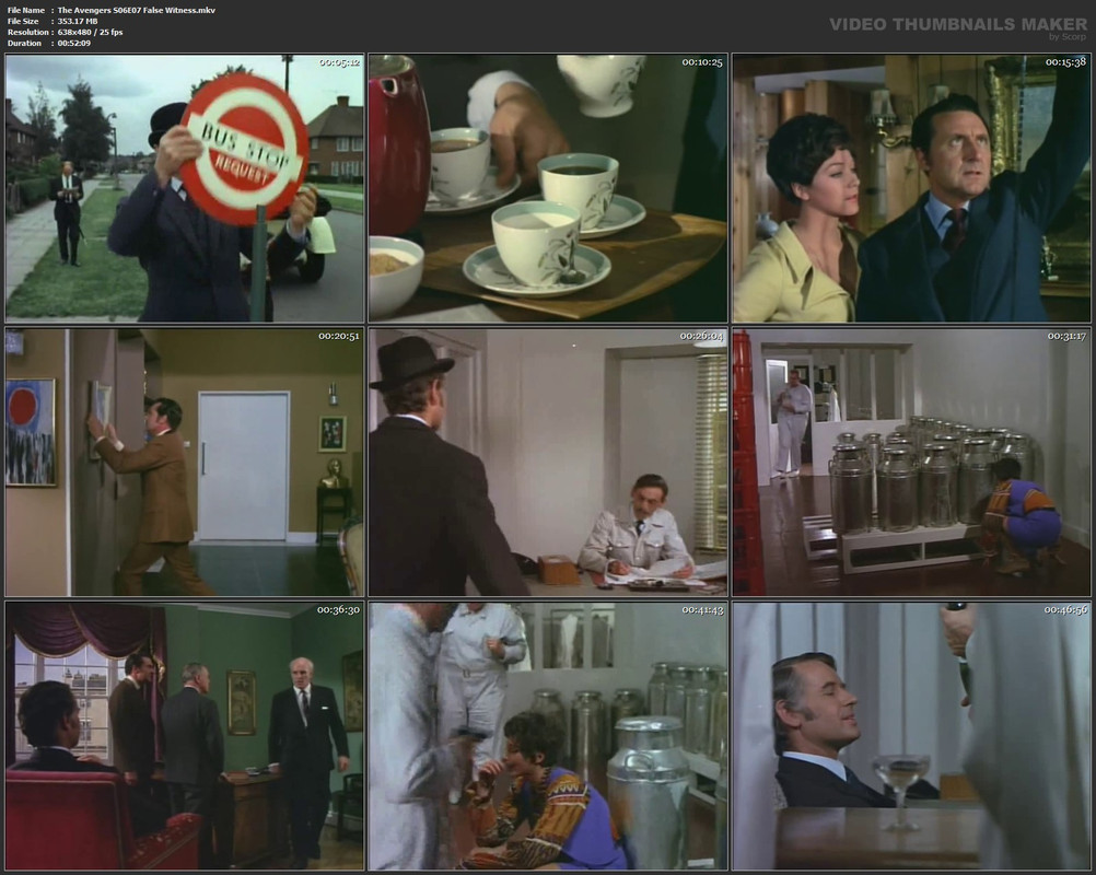 The Avengers S06E07 False Witness.mkv