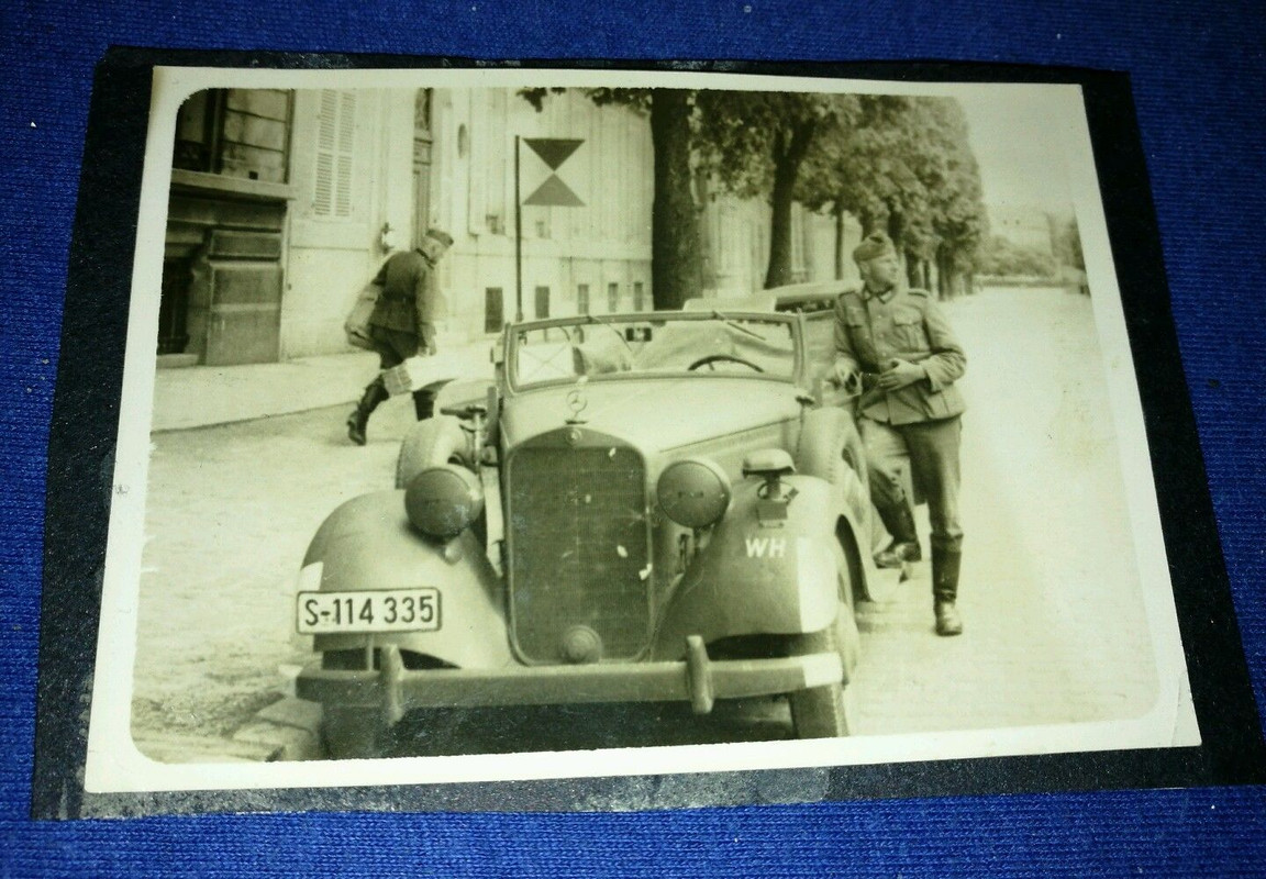 Mercedes Kübelwagen Kennung Wehrmacht