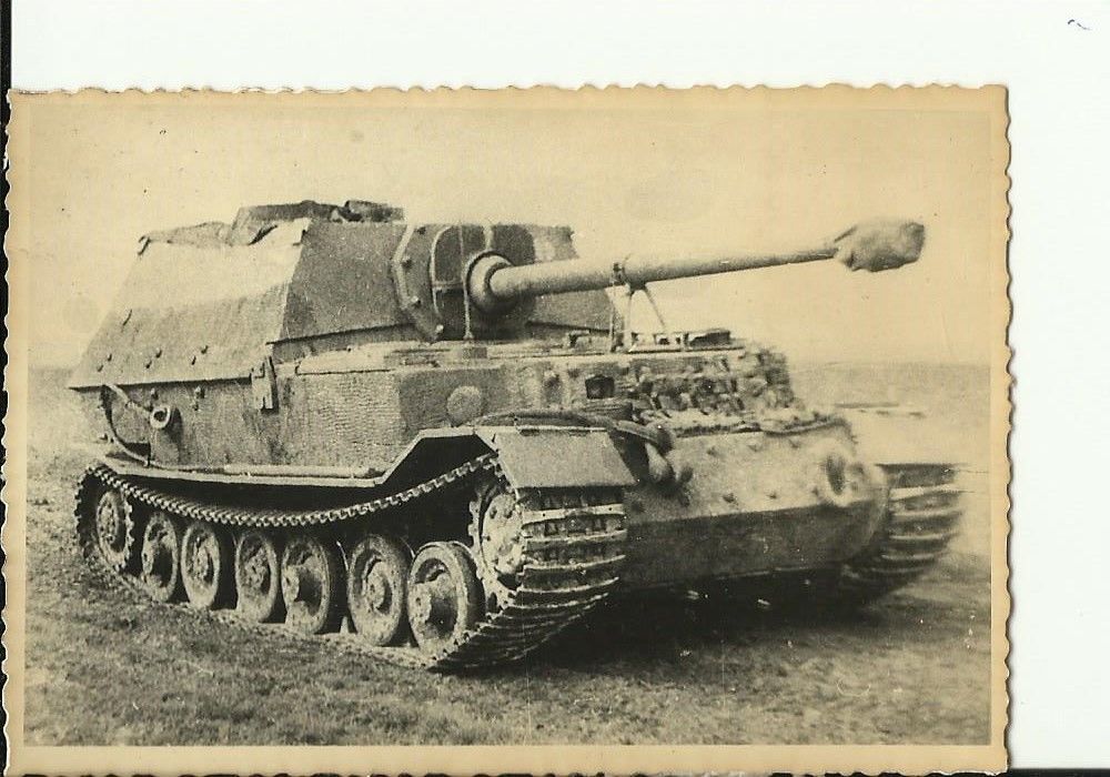 TANK PANZER JAGDPANZER TIGER (P) ELEFANT FERDINA