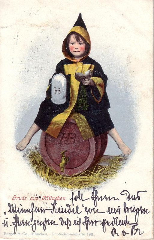 Münchner Kindel Postkartea