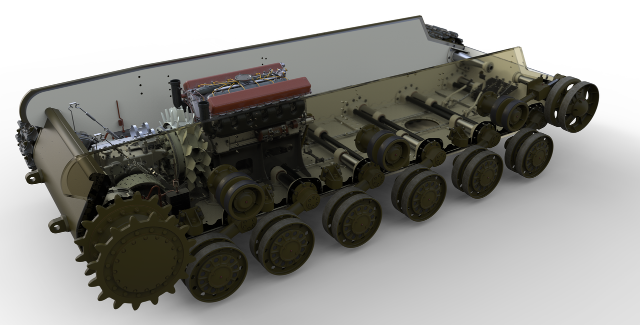 Танк КВ (общая сборка).185