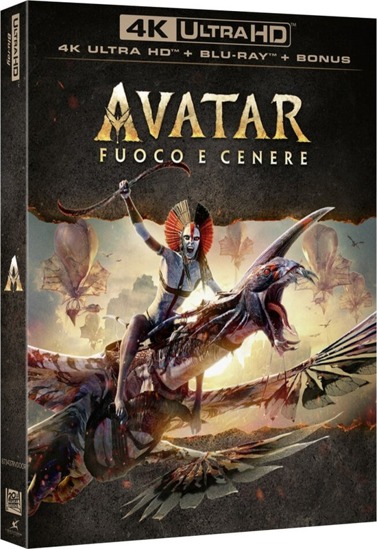 Avatar - Fuoco E Cenere (2025) Full Blu Ray UHD 4K ITA DD 7.1 ENG DTS HD MA